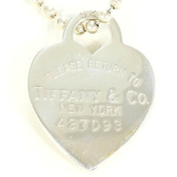 Tiffany Handbags - Tiffany Return to Tiffany Silver Necklace
